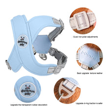 Load image into Gallery viewer, Dog Harness and Leash Set Adjustable No-Pull Pet Harness for Small/Medium Dogs, Comfortable &amp; Secure for Walking
