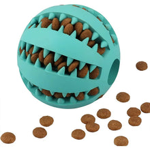Load image into Gallery viewer, Dog Toy Ball Interactive Rubber Balls Puppy Chewing Toys Pet Tooth Cleaning Ball Cats Pets Food Treat Feeder Silicone Balls Toy
