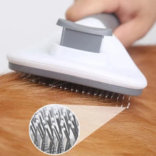 Load image into Gallery viewer, Pet Dog Brush Cat Comb Self Cleaning Pet Hair Remover Brush For Dogs Cats Grooming Tools Pets Dematting Comb Dogs Accessories
