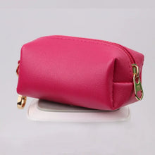 Load image into Gallery viewer, Pet poop bag dispenser dog garbage bag bag PU leather outdoor portable dog walking poop collection box
