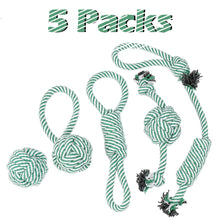 Load image into Gallery viewer, 12Pcs Large Dog Toy Sets Chew Rope Toys for Dog Chewing Toys for Dog Outdoor Teeth Clean Toy for Big Dogs Juguete para Perros
