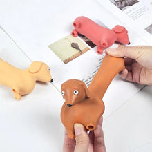 Load image into Gallery viewer, Squeeze Dachshund Dog Toy Stretch Fidget Slow Rebound Squeeze Toy Stretchy Sticky Ball Toys Squeeze Relief Toy For Kids Adults
