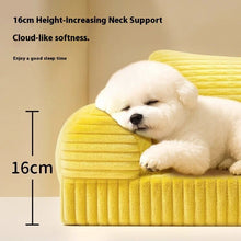 Load image into Gallery viewer, Pet Dog Bed for Small Dogs - Teddy/Bichon/Pomeranian, 4 Seasons Universal, Removable &amp; Washable, Secure Sofa Bed for Winter
