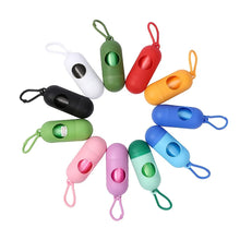 Load image into Gallery viewer, Dog Poop Bags With Dispenser And Leash Clip - Mildly Scented Waste Bags For Easy Cleanup
