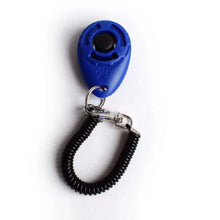 Load image into Gallery viewer, Dog Training Clicker Aid Adjustable WristStrap Sound Plastic Pet Cat Click Trainer Key Chain Dog Repeller Dog Supplies ﻿
