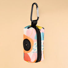 Load image into Gallery viewer, Abstract Designer Print Cute Design Pet Poop Bag Holder Dispenser Without Poop Bag And Leashes Can Attached With Any Dog Leashes
