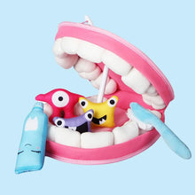 Load image into Gallery viewer, Dentist Toys for Preschool Educational Children Role Play Toys Teeth  Brushing Toys Cute Early Education Cartoon Tooth Brushin
