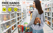 Load image into Gallery viewer, Dog Carrier Sling - Hand-Free Dog Carriers for Small Dogs and Cats, Puppy Sling Carrier Purse Pocket, Travel Safety Harness
