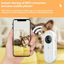 Load image into Gallery viewer, Pet Camera Collar with 32G Card, HD 1080P WiFi App Dog Collar, USB Rechargeable Adjustable Pet Camera Cam Christmas Gift
