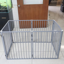 Load image into Gallery viewer, Freestanding Pet Gate Wooden Folding Fence For Doorways Halls Stairs And Home Great For Dogs And Puppies
