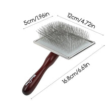 Load image into Gallery viewer, Dogs Grooming Comb cats Shedding Slicker Brush Portable Dog Massage Clean Tangled Brush For Small Medium Large Dogs Cats Pets
