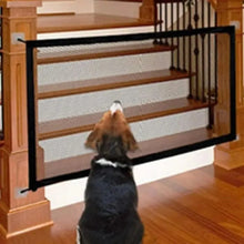 Load image into Gallery viewer, 1PC Tall Pet Dog Gate - Retractable Safety Guard, Toddler Stair Gate, Ingenious Mesh Dog Fence, Isolation Barrier for Indoor
