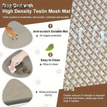 Load image into Gallery viewer, Large Elevated Dog Bed for Medium/Small Dogs with Detachable Canopy Portable Indoor/Outdoor Pet Cot for Camping/Beach
