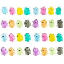 Load image into Gallery viewer, 32-Piece Set Of Glow-in-the-Dark Miniature Dog Dolls And Resin Animal Stuff DIY Home Party And Holiday Decorations
