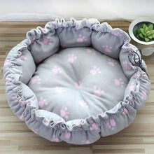 Load image into Gallery viewer, Dog Bed Small Medium Dogs Cushion Soft Cotton Winter Basket Warm Sofa House Cat Bed for Dog Accessories Pet Supplies

