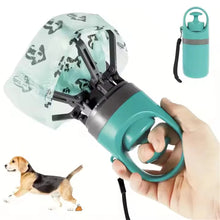 Load image into Gallery viewer, Portable Dog Poop Scooper Sanitary Dog Waste Picker Upper with Bag Dispenser Convenient Pet Waste Cleaner for Dog Walkers
