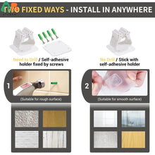 Load image into Gallery viewer, ATUBAN Dog Gate 39.3&quot;x31.5&quot; No Drill/Self-Adhesive,Adjustable,for Stairways,Doorways,Bedroom,Kitchen Pet Mesh Gate for Hallways
