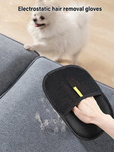 Load image into Gallery viewer, Pet Grooming Gloves Static Dedusting Brush Pet Hair Remover Brush Removing Dog Cat Hair From Sofa Carpet Clothes Pet Products
