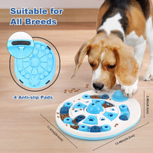 Load image into Gallery viewer, Dog Slow Feeder Food Dispenser Anti Choking Puzzle Toys Interactive Training Increases Puppy IQ Fun Anti Slip Bowl Pet Supplies
