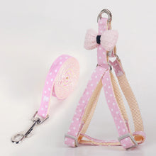 Load image into Gallery viewer, Dog Harness for Samll Medium Large Dogs Fashion Bow Puppy Harness Outdoor Walking Rope Pet Cat Harness Chihuahua Pet Supplies
