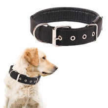 Load image into Gallery viewer, Dog Collars，Nylon，Adjustable Dog Neck Circle，Long-lasting Pet Neck Strap，with Traction Ring，Teddy Keji Pitbull，Pet Supplies
