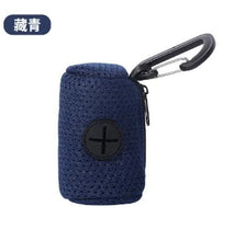 Load image into Gallery viewer, 강아지 배변패드 Dog Poop Bag Carrier Portable Pet Waste Bag Dispenser Hangingable for Dogs Walking Garbage Bags Dispensers Pet Supplies
