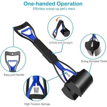 Load image into Gallery viewer, Dog Poop Grabber Pooper Scooper Long Handle Large Folding Design Fecal Shovel Picker Fecal Collector Cleaning Tool Pet Suppl Dog

