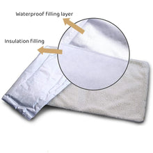 Load image into Gallery viewer, Self-Heating Pet Pads Blanket Puppy Pad Warming Cushion Mat for Cats Dogs Small Pets with Thermal  Body Heat Reflecting Core Pad
