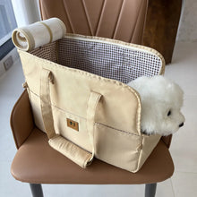 Load image into Gallery viewer, Portable Dog Carrier Cat And Dog Outgoing Bag Breathable Pet Carrying Pouch Travel Duffle for Cats Small Dogs Car Seat Carrier
