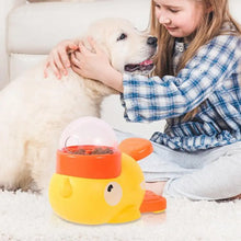 Load image into Gallery viewer, Dog Puzzle Feeder Interactive Pet Food Treat Dispenser Cartoon Duck Design Pet Snack Feeder for Dog Training Mental Enrichment
