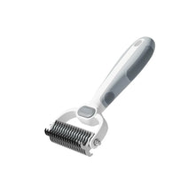 Load image into Gallery viewer, Dog Cat Grooming Brush, Double-Sided Deshedding - Dematting Undercoat Rake and Pin Brush for Long and Short Haired Dogs Cats
