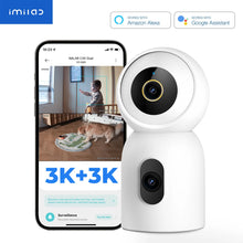 Load image into Gallery viewer, IMILAB New Indoor Camera C30 Dual 3K Lens WiFi 6 5G 360° PTZ Local AI Detection for Baby/Pet/Noise Night Vision Human Tracking
