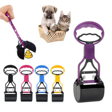 Load image into Gallery viewer, Pet Pooper Scooper Dogs Shit Clip Long Handle Jaw Poop Scoop Outdoor Animal Feces Cleaner Picker Excrement Collector Clean Tools
