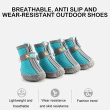 Load image into Gallery viewer, Dog Shoes Non-Slip Soles Thick Plush Protection Paw Pet Shoes Warm For Dog Non-Slip Dog Shoes Breathable Climbing Pets Booties
