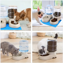 Load image into Gallery viewer, Pet dog and cat water feeding and feeder  can be large capacity automatic water storage water feeder  and feeder
