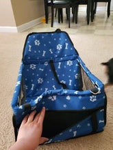 Load image into Gallery viewer, Pet Dog Car Carrier Seat Bag Waterproof Basket Folding Hammock Pet Carriers Bag For Small Cat Dogs Safety Travelling Mesh
