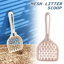 Load image into Gallery viewer, 1PC Mesh Litter Scoop For Sifting Cat Litter Box Shovel Efficient Waste Cleaning Hanging Hook Durable PP Material Pet Clean Tool
