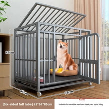 Load image into Gallery viewer, Indoor Dog Cage Large Medium Dog House with Toilet Golden Retriever Samoyed Border Collie Labr Retriever Pet Cage Fence

