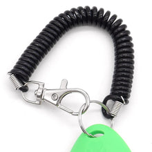Load image into Gallery viewer, Dog Training Clicker Pet Cat Dog Click Trainer Various Style Aid Adjustable WristStrap Sound Key Chain Dog Repeller Pet Product
