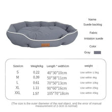 Load image into Gallery viewer, Pet Beds for Dogs Home Dog Bed Large Dog Kennel Accessories Washable Big Bedd Supplies Plush Mat Accessoires Underpad Bedding
