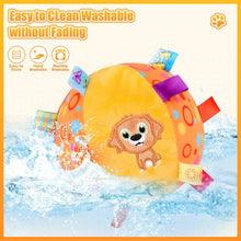 Load image into Gallery viewer, Dog Interactive Sound-Making Ball Toys With Labels, Soft-Filled Puppy Toys, Built-In Bells, Dog Chewing Toys
