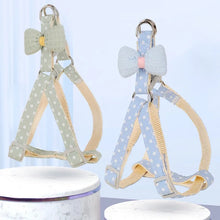 Load image into Gallery viewer, Dog Harness for Samll Medium Large Dogs Fashion Bow Puppy Harness Outdoor Walking Rope Pet Cat Harness Chihuahua Pet Supplies
