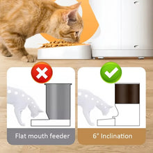 Load image into Gallery viewer, 3MP Full HD Automatic AI Smart Security PTZ CCTV Camera Feeder for Multi-Pets Cat/Dog Indoor Battery &amp; Network Food Dispenser
