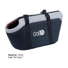 Load image into Gallery viewer, Dog Carrier Bag  Cat Pet Carriers Dog Travel Bags  Interior Pad Carrier Tote Handbag Dog Shoulder Bag Pet Bag for Chihuahua
