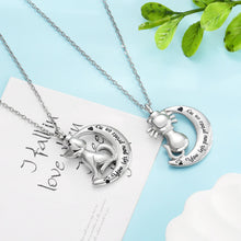 Load image into Gallery viewer, Dropship Pet Memorial Jewelry for Ashes Pendant Dog Cat You Left paw Prints on My Heart Urn Necklace Memorial Keepsake Jewelry
