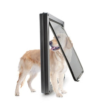 Load image into Gallery viewer, Pet door, free entry and exit, dog hole, cat door, dog door, fence channel, two-way dog door, dog cage, wooden door
