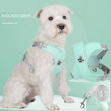 Load image into Gallery viewer, Dog Harness and Leash Set Adjustable No-Pull Pet Harness for Small/Medium Dogs, Comfortable &amp; Secure for Walking
