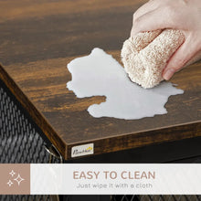 Load image into Gallery viewer, PawHut HeavyDuty Dog Crate Furniture Large Spacious Interior for Medium Dogs Brown Black
