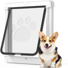 Load image into Gallery viewer, Strong Lockable Dog Door with Privacy Protection Flap Gate Pet Dog Door For Big Small Dogs Pet Safety Doors Easy to Install
