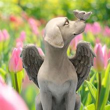 Load image into Gallery viewer, 1pc Angel Dog Memorial Statue, Pet Memorial Stone For Dogs, Angel Dog Memorial Gifts, Dog Passing Away Bereavement Gifts, Pets G

